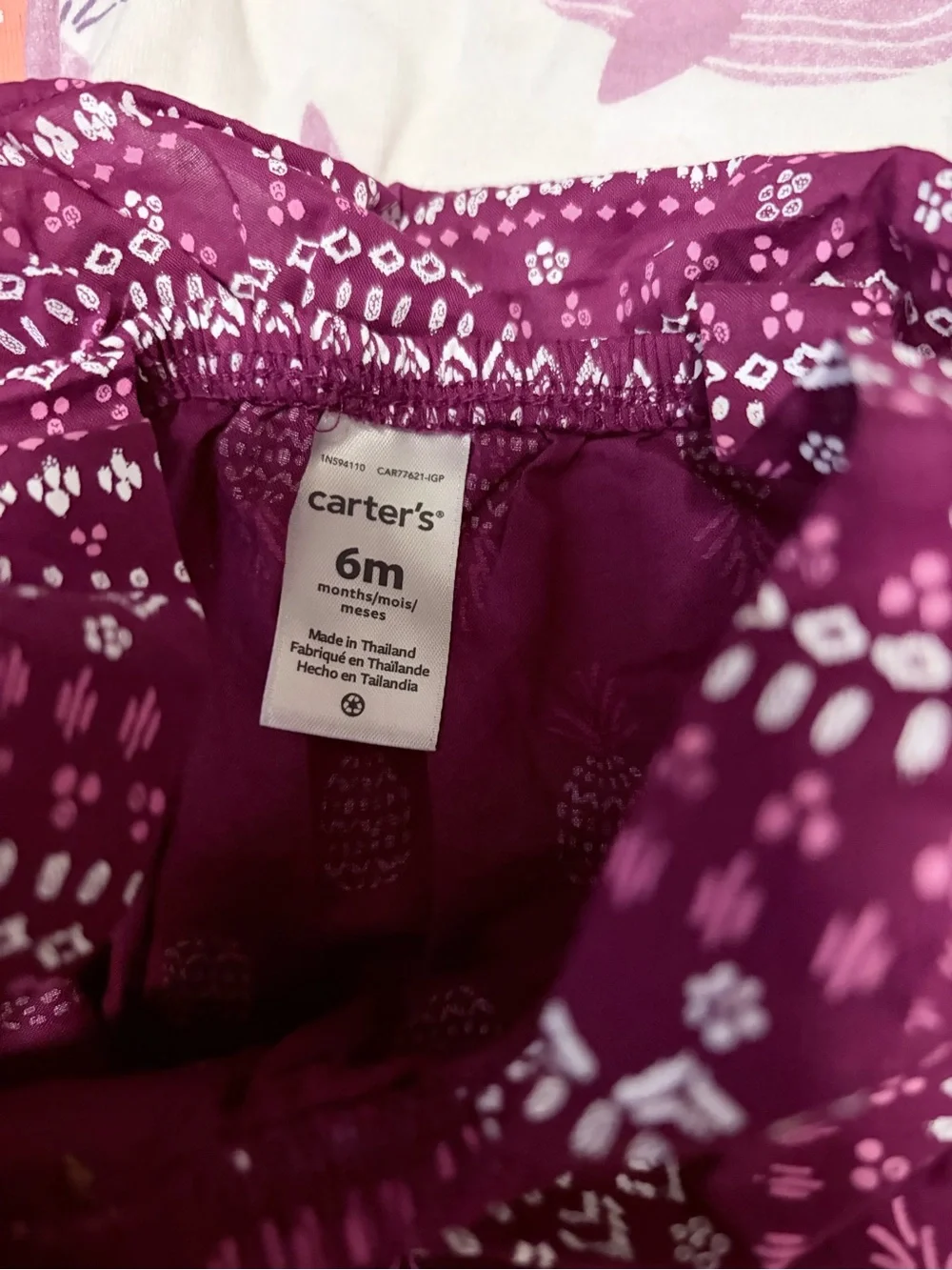 Carters Baby Girls' 5-Piece Mix-and-Match Clothing Lot size 3-6 months